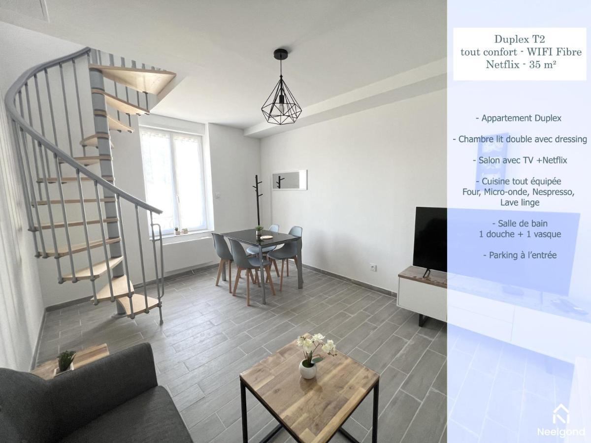 180B - Duplex T2 Tout Confort - Wifi Netflix Le Gond-Pontouvre Ngoại thất bức ảnh